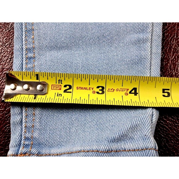 Women’s RE Generation Skinny Jeans 3/26 Stretch Washed Blue Mid/High Rise - Picture 16 of 16